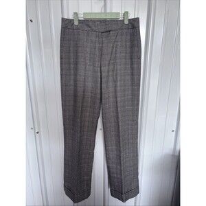Pendleton Womens 100% Virgin Wool Houndstooth Dress Slacks Size 8 EUC